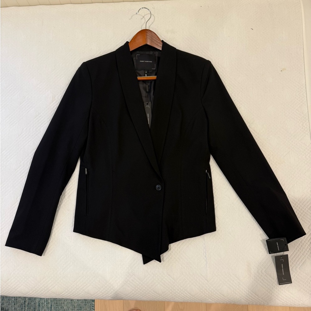 Robert Rodriguez Classic Black Blazer